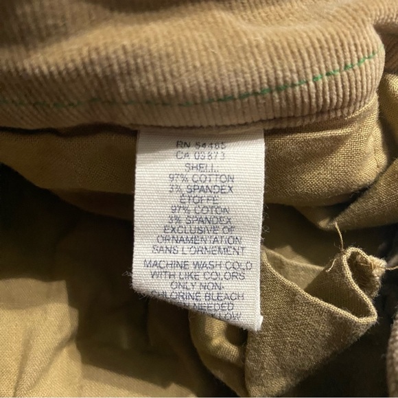 American Eagle Tan Corduroy Button Fly Skirt With Pockets - Picture 5 of 5